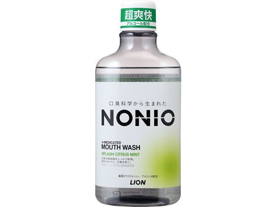 ライオン NONIO マウスウォッシュ 600mL スプラッシュシトラスミント マウスウォッシュ 口臭対策 オーラルケア