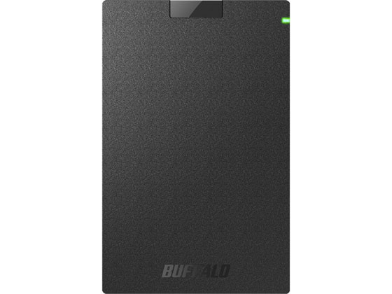 バッファロー ポータブルHDD 2TB ブラック HD-PC