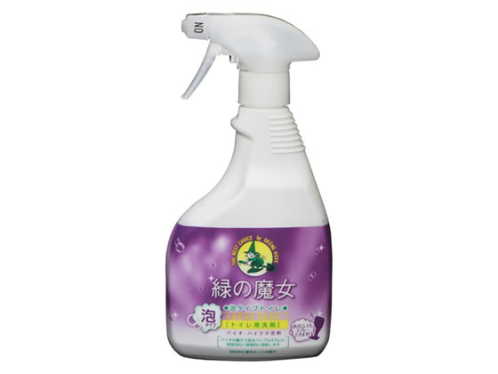 【お取り寄せ】ミマスクリーンケア 緑の魔女 トイレ用洗剤 泡タイプ 本体 450mL