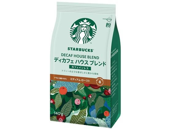 ネスレ/スターバックス コーヒー ディカフェ ハウス ブレンド 140g