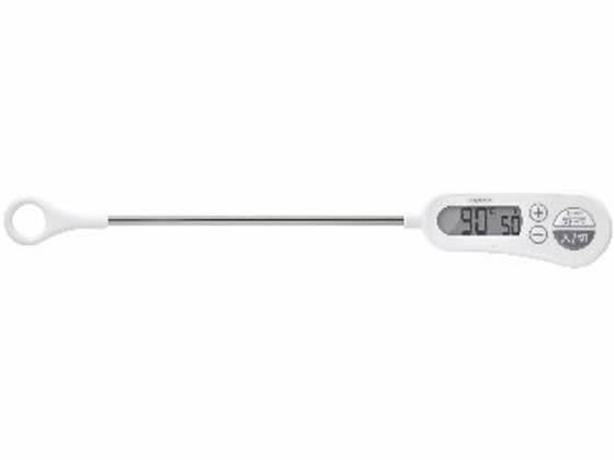 ドリテック クッキング温度計 お知らせアラーム付 O-263WT キッチンタイマー はかり 調理 キッチン 家電