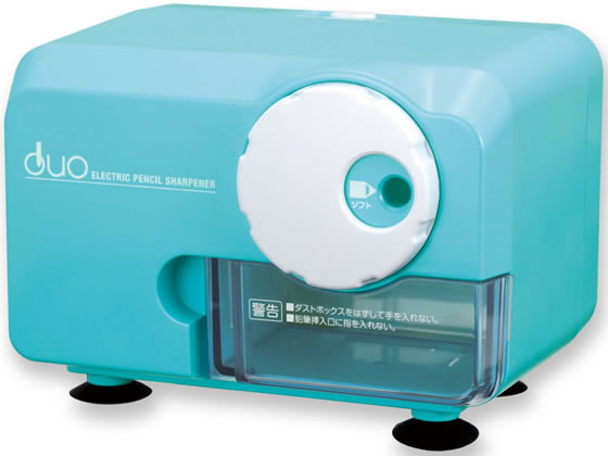 アスカ 電動シャープナーDUO ブルー EPS600B 電動 鉛筆削り 鉛筆 色鉛筆