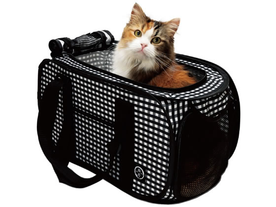 【お取り寄せ】猫壱 ポータブルキャリー キャリーバック 猫 キャット用 ペット お散歩 生活グッズ ペットハウス