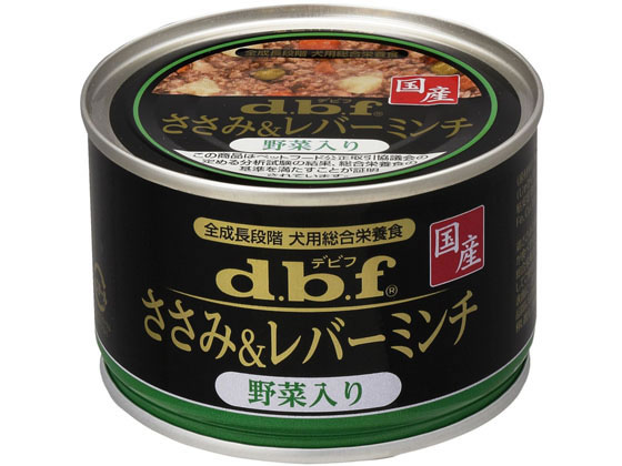Premium - デビフペット ささみ&レバーミンチ野菜入り 150g ウェットフード 犬 ペット ドッグフード
