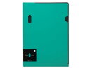 キングジム カラーホルダー(D-PRODUCTS) A4タテ 緑 770-G A4 色柄付 クリアホルダー ファイル