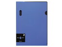 キングジム カラーホルダー(D-PRODUCTS) A4タテ 青 770-B A4 色柄付 クリアホルダー ファイル