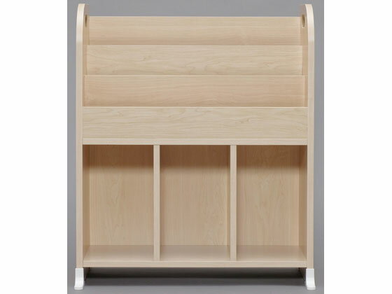 【お取り寄せ】アイリスオーヤマ 絵本ラック ライトメープル ER-6030 [2]