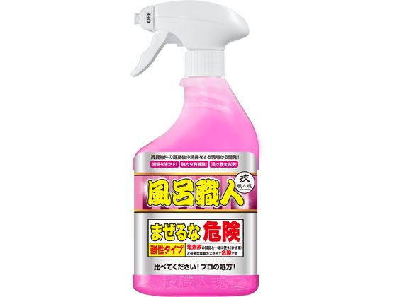 インセサミ 技職人魂シリーズ 風呂職人 500mL 浴室用洗剤 掃除用洗剤 洗剤 清掃