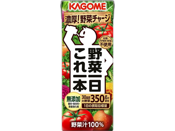 カゴメ 野菜一日これ一本 200ml 野菜ジュース 果汁飲料 缶飲料 ボトル飲料