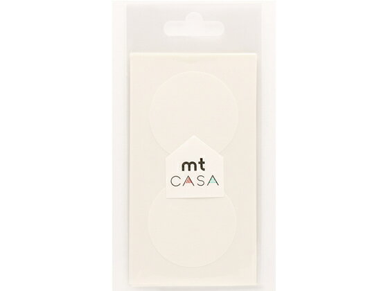 【お取り寄せ】カモ井 mt CASA Seal マットホワイト MTCDS005 デコレーション用マスキングテープ インテリア装飾 デコレーショングッズ