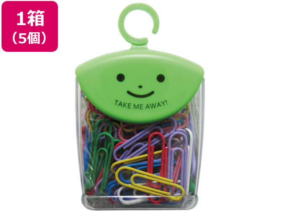 Gem Clip - 【お取り寄せ】ミツヤ カラーゼム 80本×5 TM-66 ゼムクリップ 留める 文具 事務