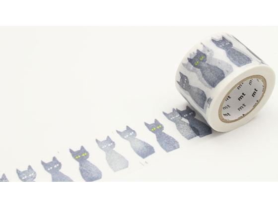 カモ井 mt ミナペルホネン kuro-neko MTMINA36 デコレーション用マスキングテープ デコレーショングッズ