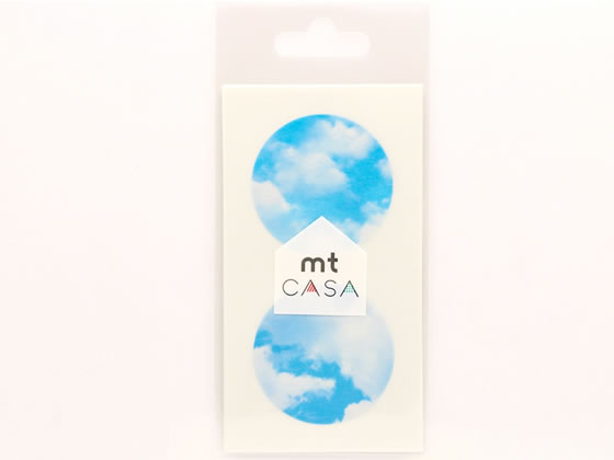 【お取り寄せ】カモ井 mt CASA seal 青空 MTCDS019 デコレーション用マスキングテープ インテリア装飾 デコレーショングッズ
