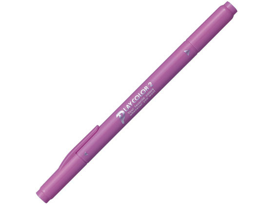 【お取り寄せ】トンボ鉛筆 プレイカラー2 きょうむらさき5本 WS-TP56 サインペン 水性ペン 水性マーカー