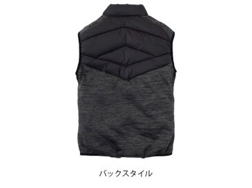 【お取り寄せ】イーブンリバー/ハイブリッドファイバーダウンベスト/28スミクロ/L/R-155