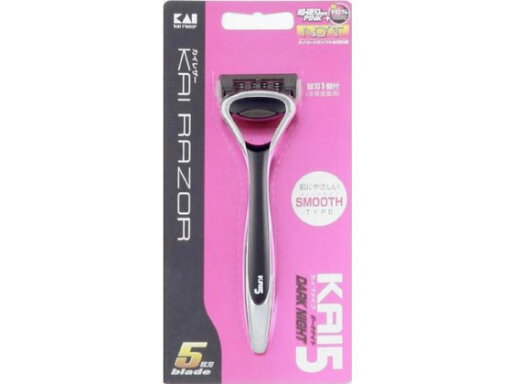 【お取り寄せ】貝印 KAI RAZOR KAI5 ダークナイトホルダー シックジャパン シェービング スキンケア 【お取り寄せ】貝印 KAI RAZOR KAI5 ダークナイトホルダー シックジャパン シェービング スキンケア