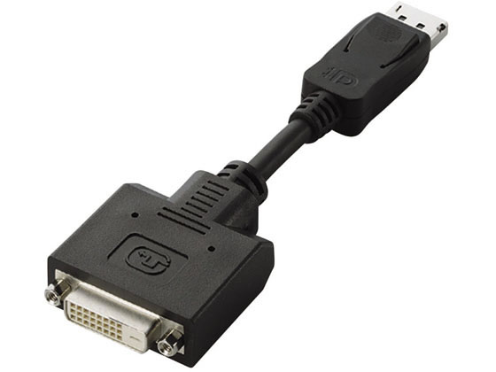 乐天商城 - 【お取り寄せ】エレコム DisplayPort-DVI変換アダプタ AD-DPDBK 関連品 PC用ケーブル ケーブル 電源タップ 配線パーツ 家電