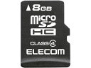 y񂹁zGR microSDHCJ[h Class4 8GB MF-MSD008GC4 H 8GB SDJ[h SDHCJ[h L^fBA e[v