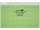 【お取り寄せ】リヒトラブ AQUA DROPs クリヤーケース A8 黄緑 5枚 F5300-6 チャック付 ソフトクリヤーケース ドキュメントキャリー ファイル