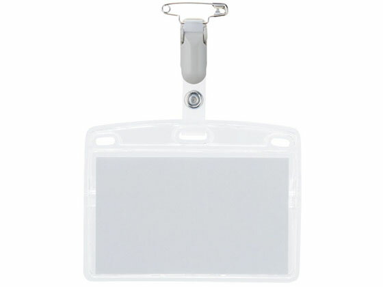 【仕様】●種別：名刺型ヨコ●外形寸法：縦79×横103mm●中紙：縦55×横90mm●材質：名札ケース／オレフィン系樹脂、クリップ／POM樹脂・ABS樹脂●注文単位：1箱（10枚×5パック）【検索用キーワード】じょいんてっくす　ジョインテッ...