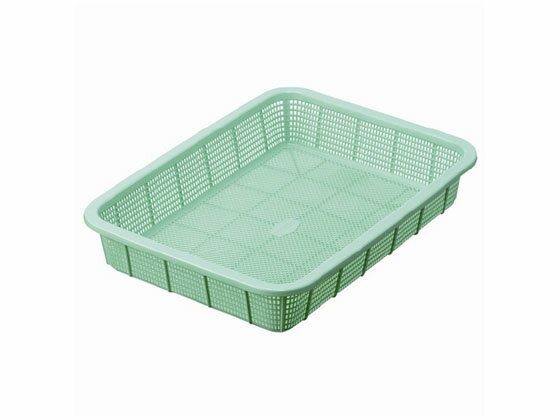 【お取り寄せ】スマートバリュー 角かご 浅型 中 B374J-M カゴ ショッピングカゴ 保管 作業