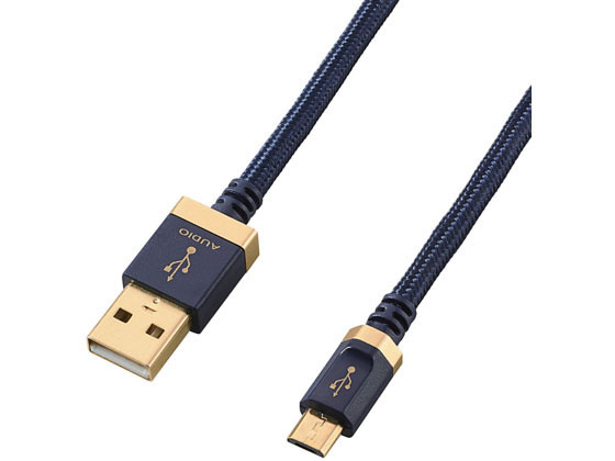 y񂹁zGR USB AUDIOP[u USB A-micro B 1.2m DH-AMB12