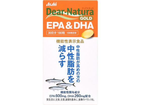 【お取り寄せ】アサヒグループ食品 ディアナチュラ ゴールド EPA&DHA 30日分