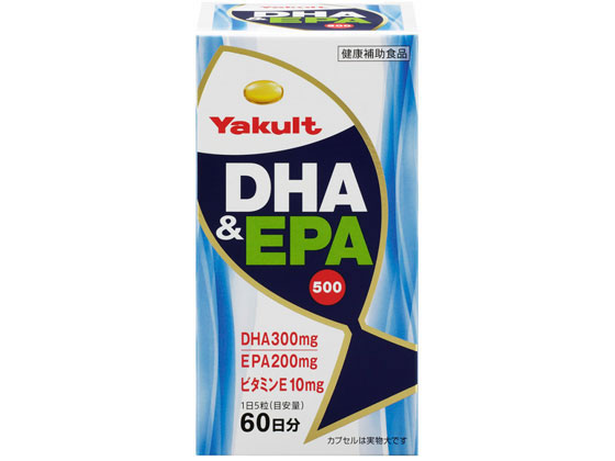楽天JET PRICE【お取り寄せ】ヤクルトヘルスフーズ DHA&EPA 500 300粒 バランス栄養食品 栄養補助 健康食品