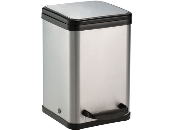 【お取り寄せ】テラモト ペダルボックス角型 14L DS2386140 分別タイプ ゴミ箱 ゴミ袋 ゴミ箱 掃除 洗剤 清掃