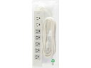 【お取り寄せ】サンワサプライ 電源タップ(7個口・3P・3m) TAP-F37-3KR 3ピンタイプ 5m未満 OAタップ 延長コード 配線