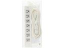 【お取り寄せ】サンワサプライ 電源タップ(7個口・3P・3m) TAP-F37-3ZAD 3ピンタイプ 5m未満 OAタップ 延長コード 配線