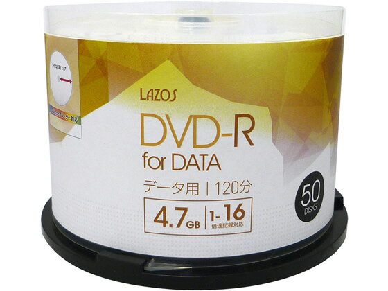 Lazos DVD-R �ǡ����� 50�� L-DD50P �ǡ�����DVD �ǡ����ѥ�ǥ��� ��Ͽ��ǥ��� ���꡼������ ����