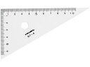 【お取り寄せ】西敬 12cmがくどう三角定規(目盛10cm) GT-4 三角定規 スケール 教材 学童用品