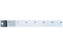 【お取り寄せ】西敬 30cm方眼直線定規 黒 RHS-30BD 定規 スケール 教材 学童用品