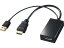 ڤ󤻡ۥ掠ץ饤 HDMI-DisplayPortѴץ AD-DPFHD01 ͥ Ѵ֥ USB֥ 