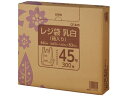 クラフトマン レジ袋 乳白 箱入 45号(530×300×140mm) 300枚 レジ袋 乳白色 ラッピング 包装用品