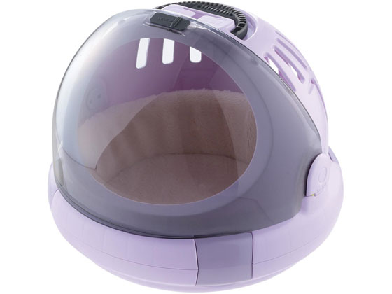 【お取り寄せ】リッチェル コロル おでかけネコベッド M パープル 共通グッズ ペット お散歩 生活グッズ ペットハウス