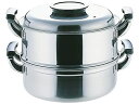 【お取り寄せ】神子島製作所 PE18-0丸蒸器2段29cm 蒸し器 セイロ 鍋 フライパン 厨房 キッチン テーブル