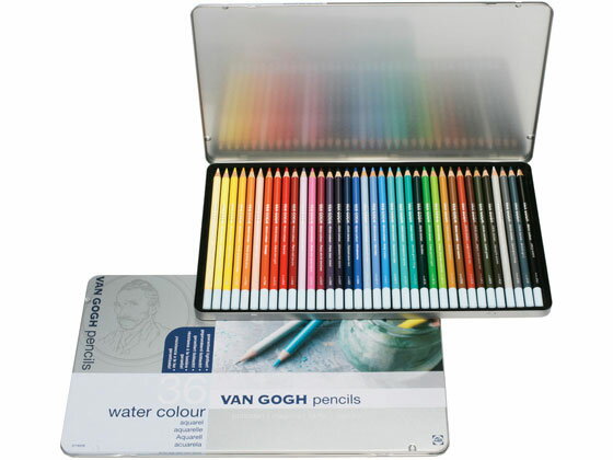 【お取り寄せ】サクラクレパス ヴァンゴッホ 水彩色鉛筆 36色セット T9774-0036 色鉛筆 セット 教材用筆記具