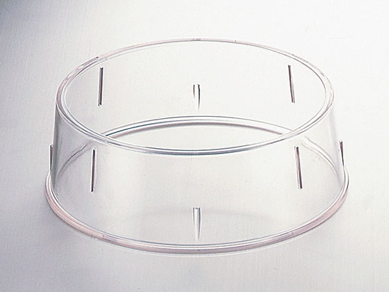 【お取り寄せ】エンテック 皿枠(23cm～25cm用) 抗菌 W-23 小皿 丼 和食器 キッチン テーブル