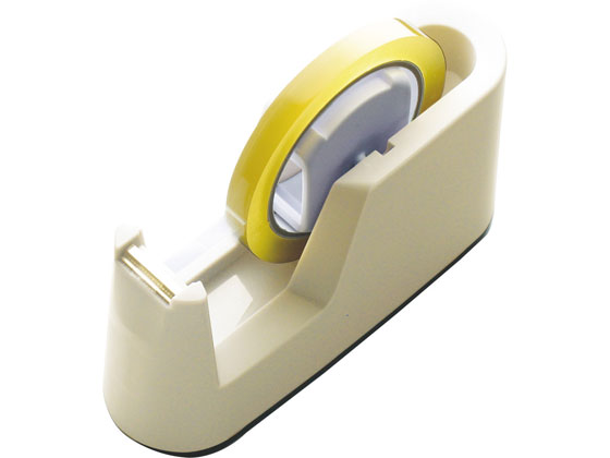 ソニック リビガク テープカッター スリム アイボリー LV-2150-I テープカッター テープ台 接着テープ ..