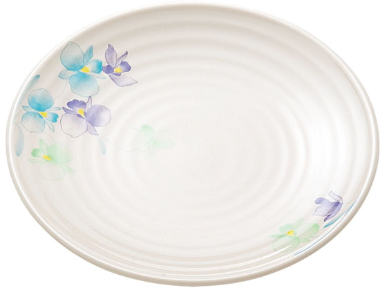 【お取り寄せ】エンテック 丸皿(中) すみれ VO-13 丼 小皿 和食器 キッチン テーブル