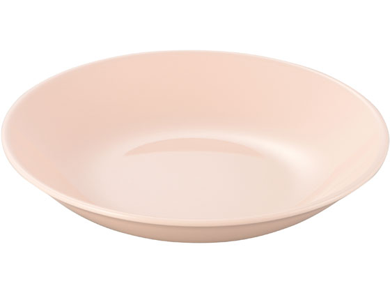 【お取り寄せ】エンテック 深丸皿20cm ピンク PK-115 大皿 丼 中華食器 キッチン テーブル