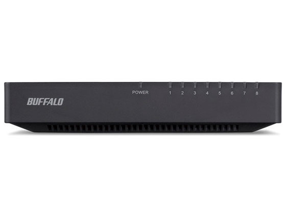 8 Port - 【お取り寄せ】バッファロー スイッチングハブ 電源外付 8ポート LSW4-TX-8EP BKD スイッチングハブ ネットワーク機器 パソコン 家電