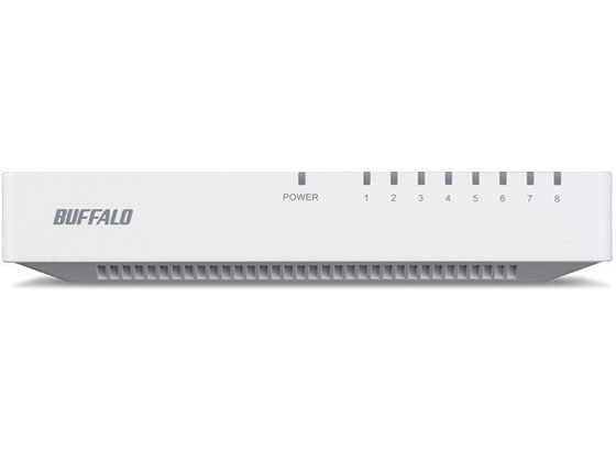 8 Port - 【お取り寄せ】バッファロー スイッチングハブ 電源外付 8ポート LSW4-TX-8EP WHD スイッチングハブ ネットワーク機器 パソコン 家電
