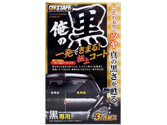 【お取り寄せ】プロスタッフ 俺の黒 一発極上コート黒専用 250mL S139