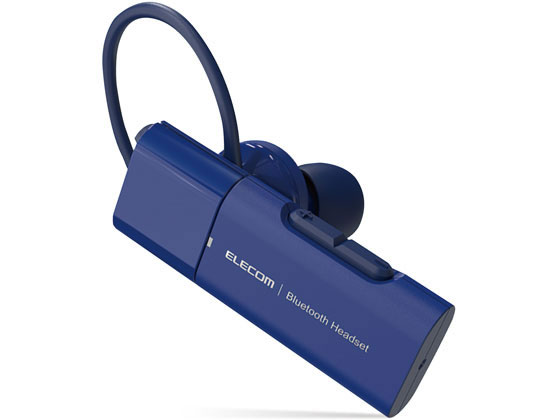 【お取り寄せ】エレコム Bluetoothヘッドセット マイク付 Type-C LBT-HSC10MPBU ヘッドホン スピーカー カメラ AV機器