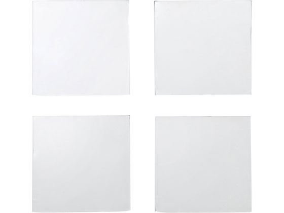 【お取り寄せ】サンワサプライ 透明耐震ゴムG-BLOXゲル 50mm角 4枚入 QL-E84 耐震 転倒防止グッズ 地震対策 防災