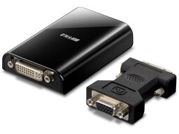 【お取り寄せ】バッファロー/USB2.0ディスプレイ増設アダプター/GX-DVI/U2C ディスプレイケーブル 配線