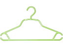 【お取り寄せ】シンコハンガー リビドスピーディーシャツハンガー パールグリーン 5本組 プラスチックハンガー